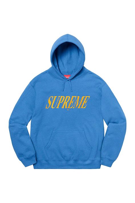 supreme hooded sweatshirt